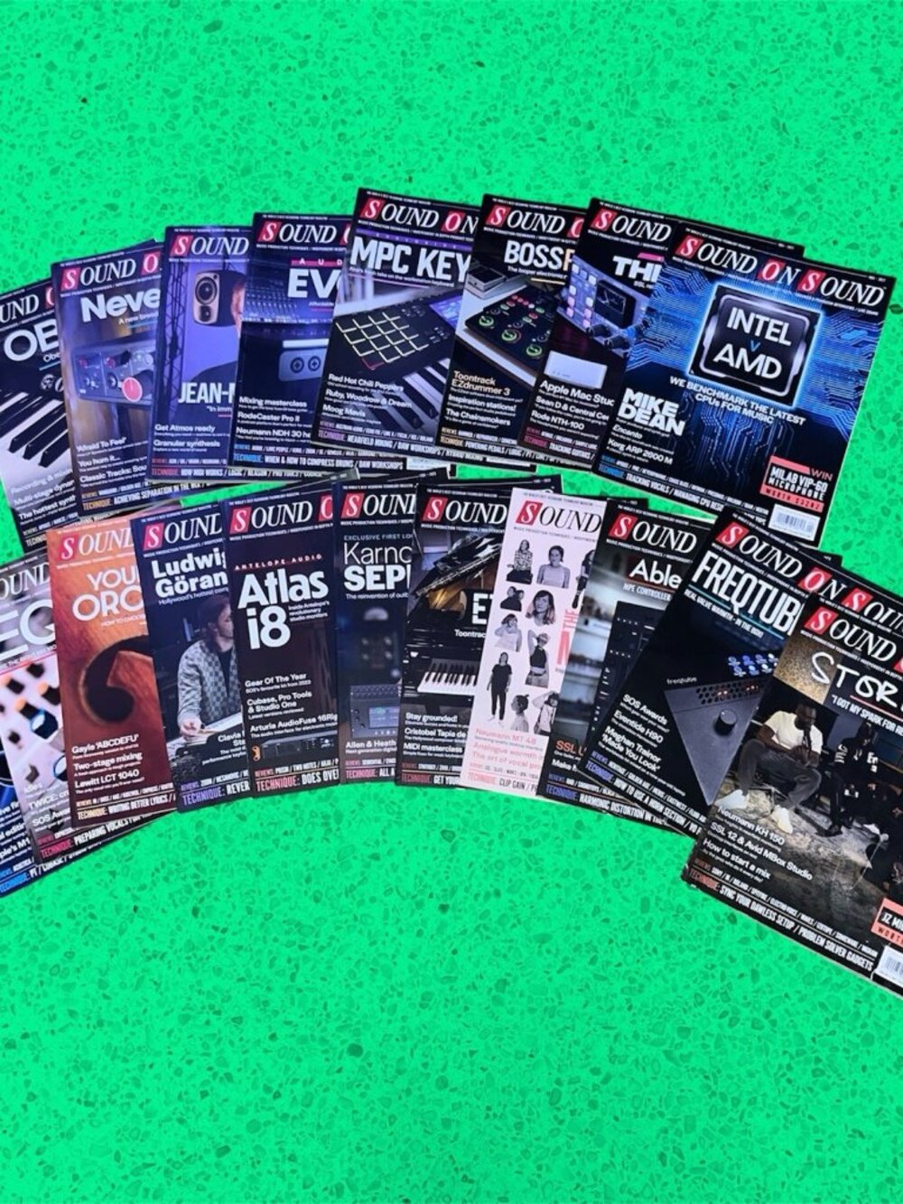 SOUND ON SOUND Music Recording Magazine lot of 19 2022 2023 Audio Producer Gear